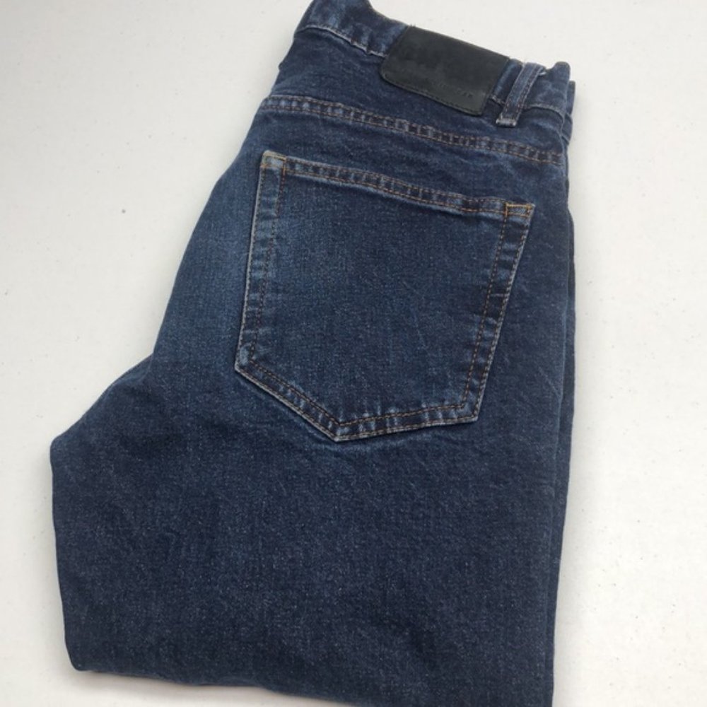 LIKE NEW MENS ZARA DENIMWEAR SLIM STRAIGHT JEANS 31x30 ⭐️